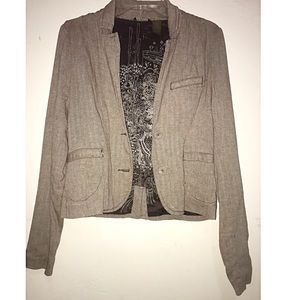 Roxy tweed blazer, worn one time
